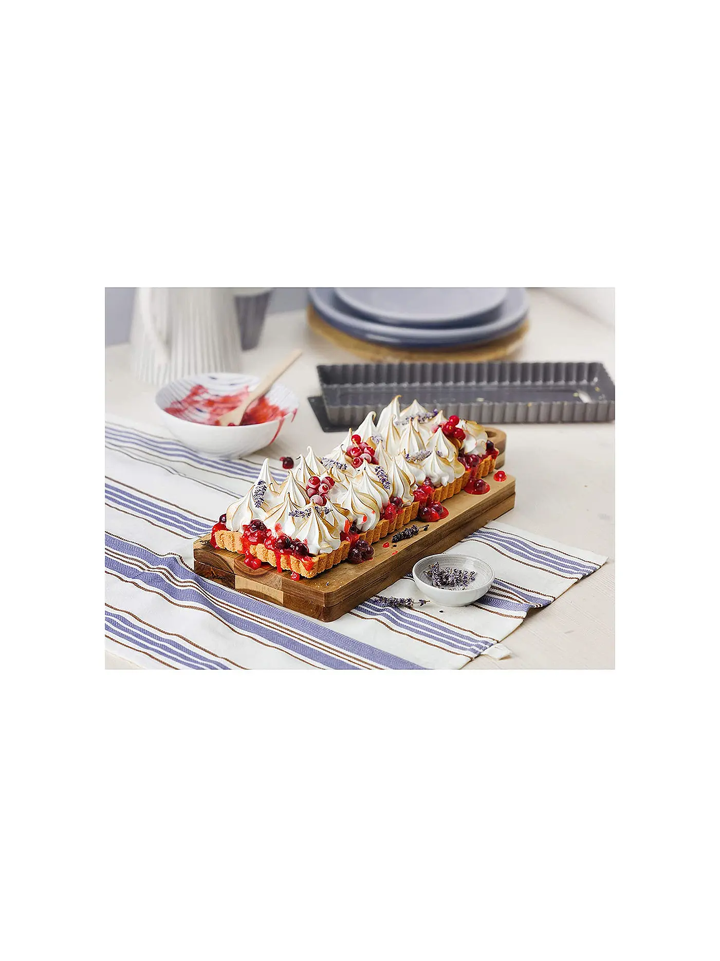 LA FORME | Tarteform mit Hebeboden rechteckig 35x13cm | 